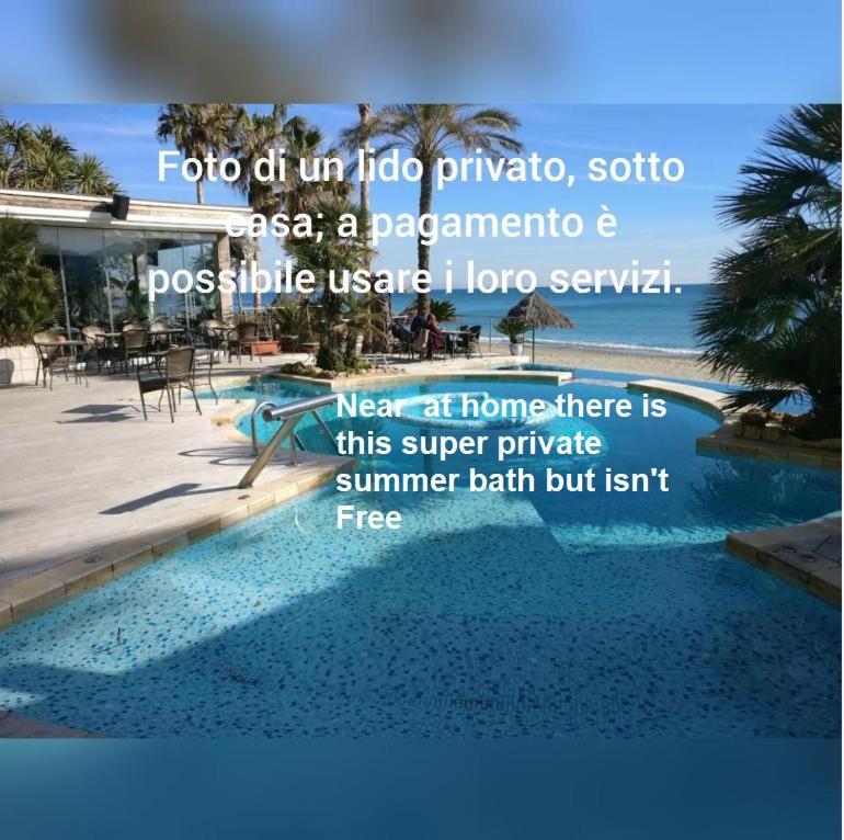 House Of Fly With Sea View, Front The Beach Savona Esterno foto